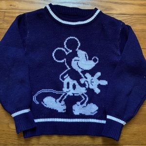 Vintage toddler Mickey Mouse sweater
